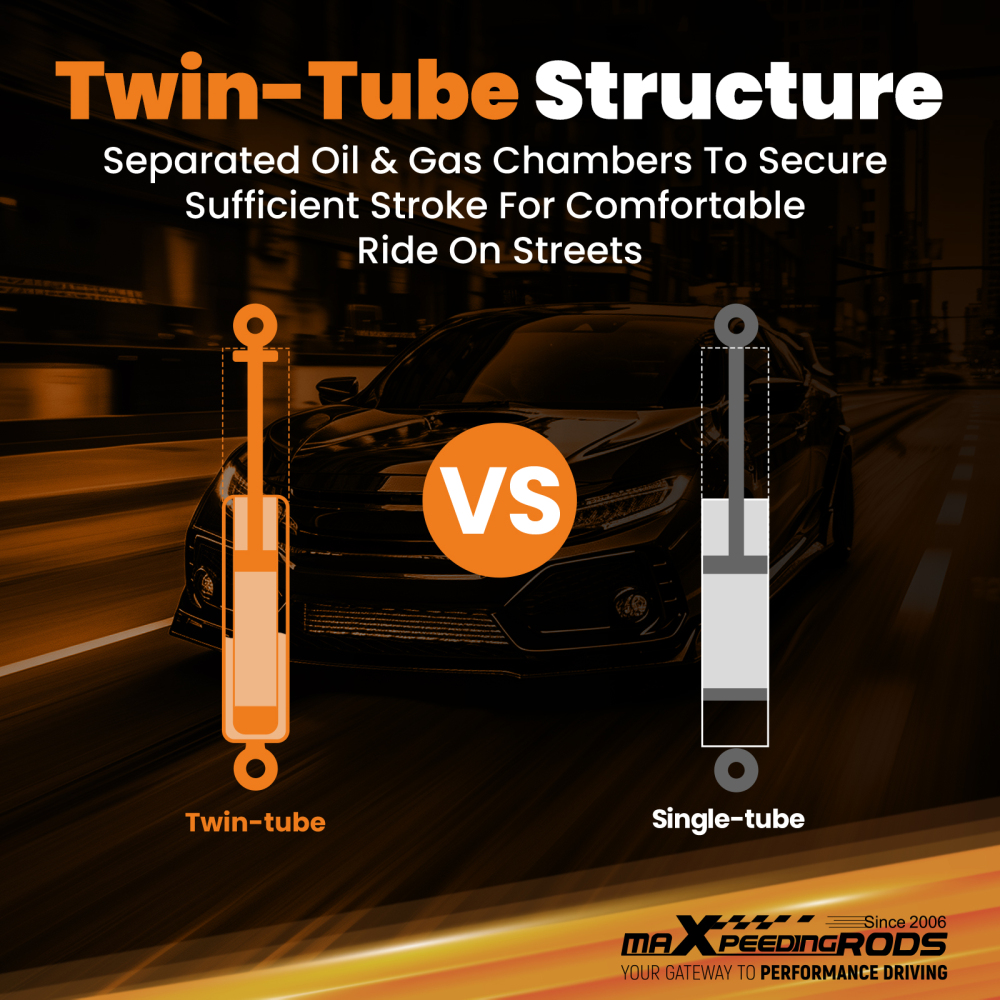 MaXpeedingrods T6 Coilovers 24 Level Damper compatible for BMW 3-Series AWD E46 325xi 330xi